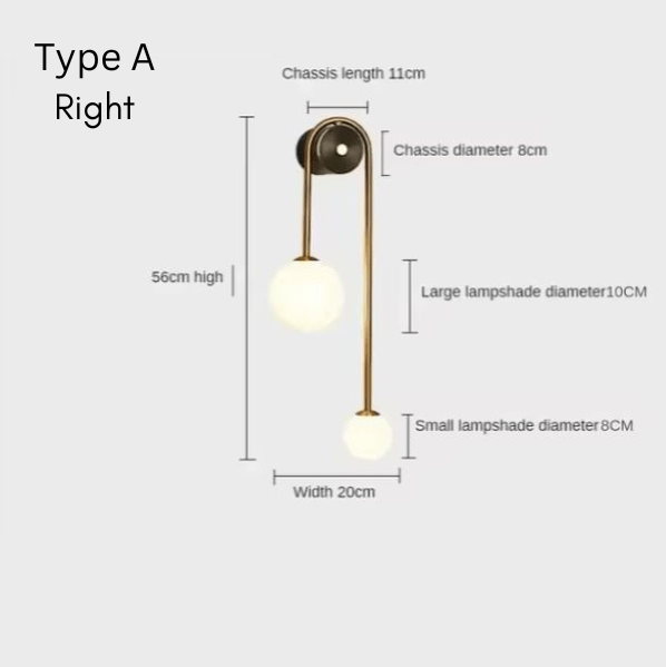 Balanced Wall Light - Hestia + Co.