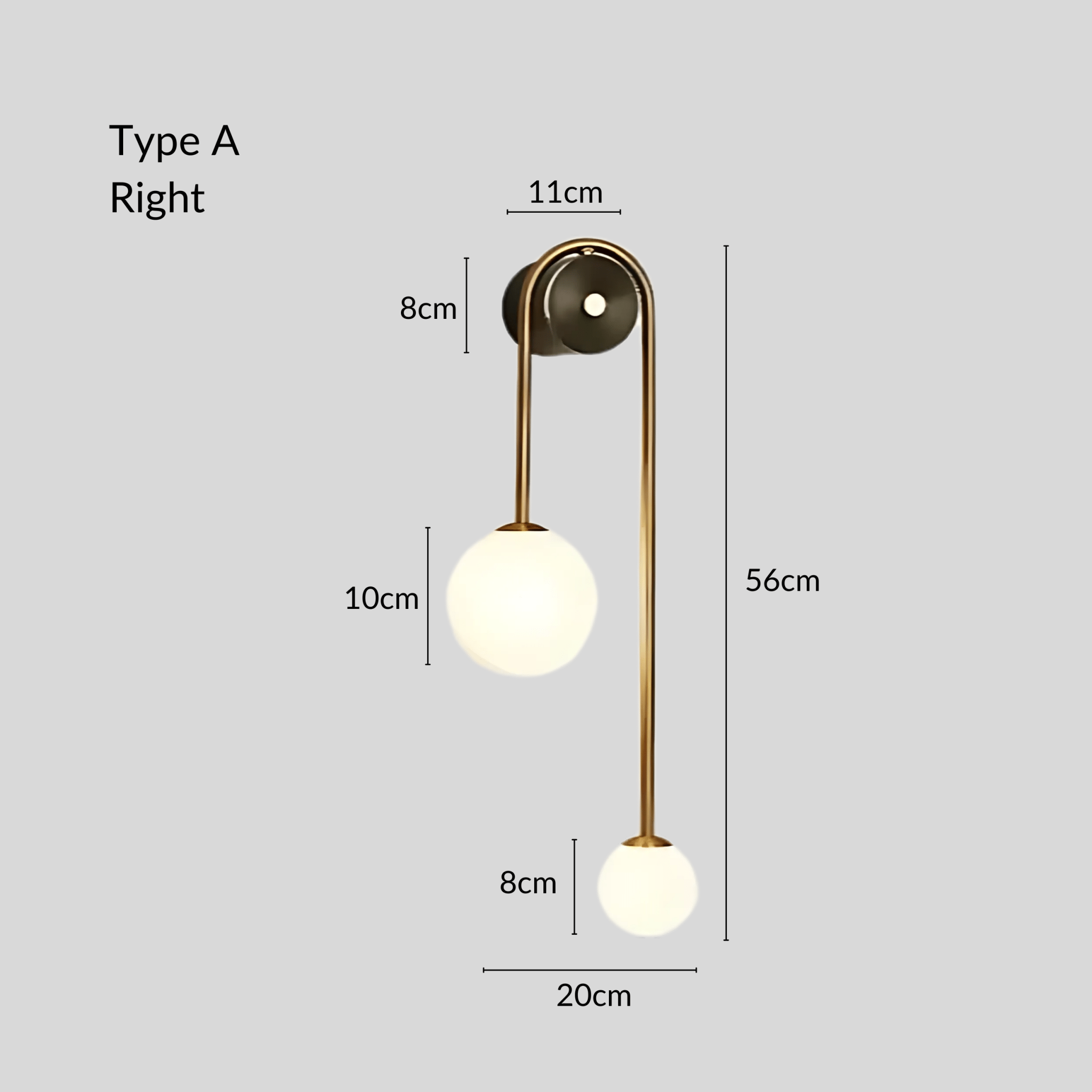 Balanced Wall Light - Hestia + Co.