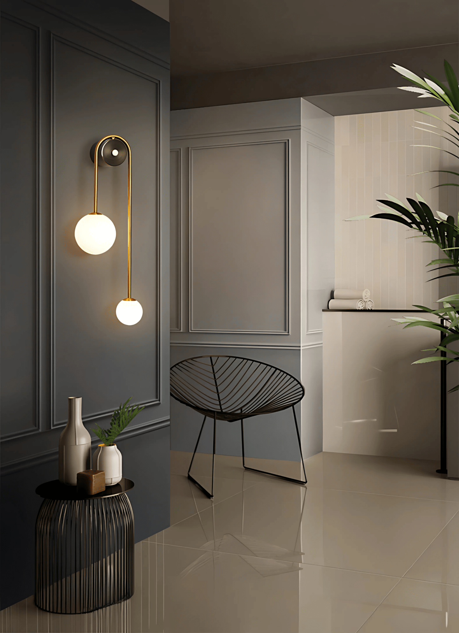 Balanced Wall Light - Hestia + Co.