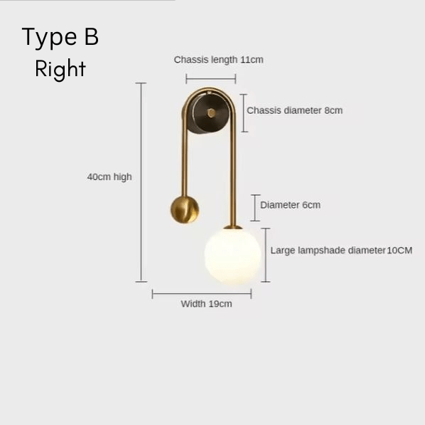 Balanced Wall Light - Hestia + Co.