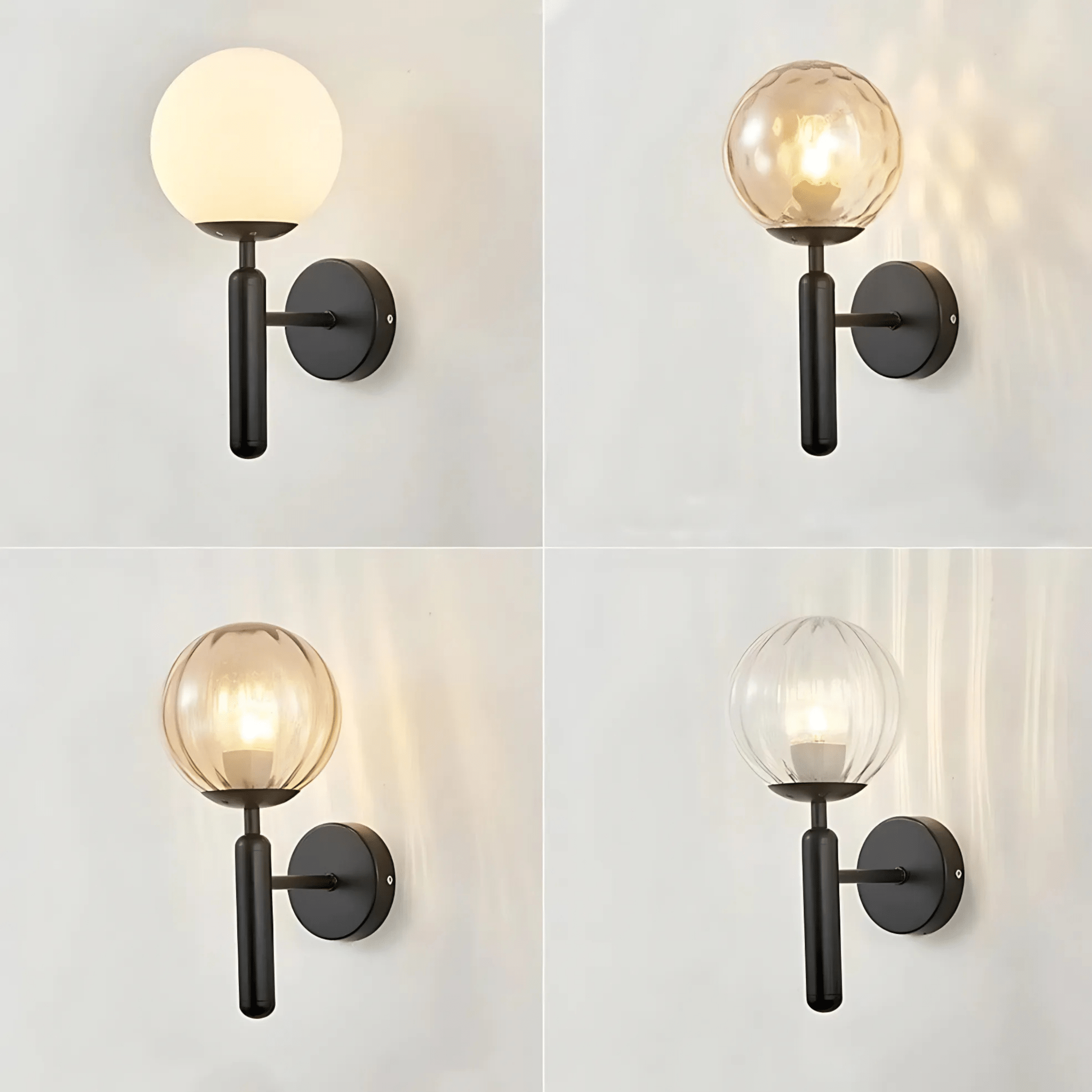 Bauer Black Wall Light - Hestia + Co.