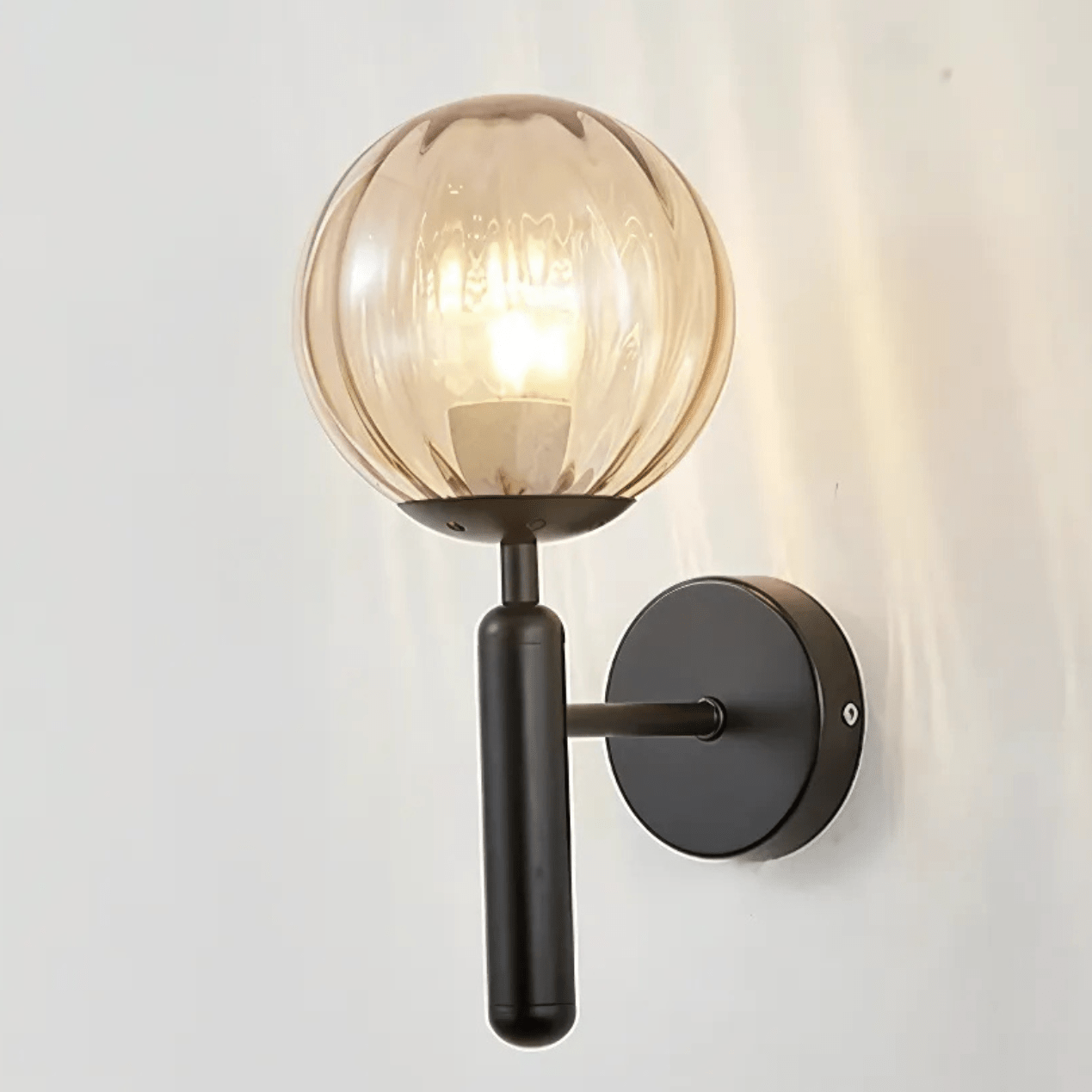 Bauer Black Wall Light - Hestia + Co.