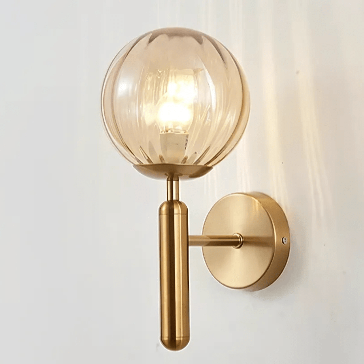 Bauer Brass Wall Light - Hestia + Co.