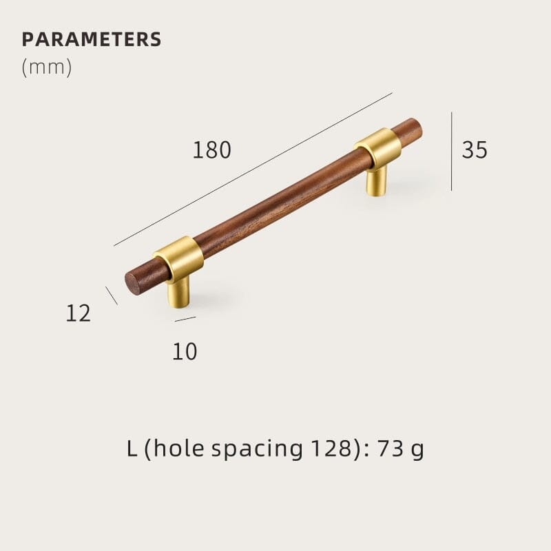 Black Walnut Handle - Hestia + Co.