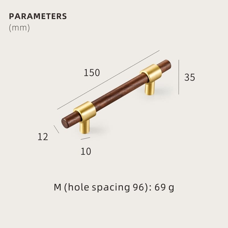 Black Walnut Handle - Hestia + Co.