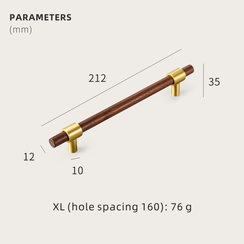 Black Walnut Handle - Hestia + Co.