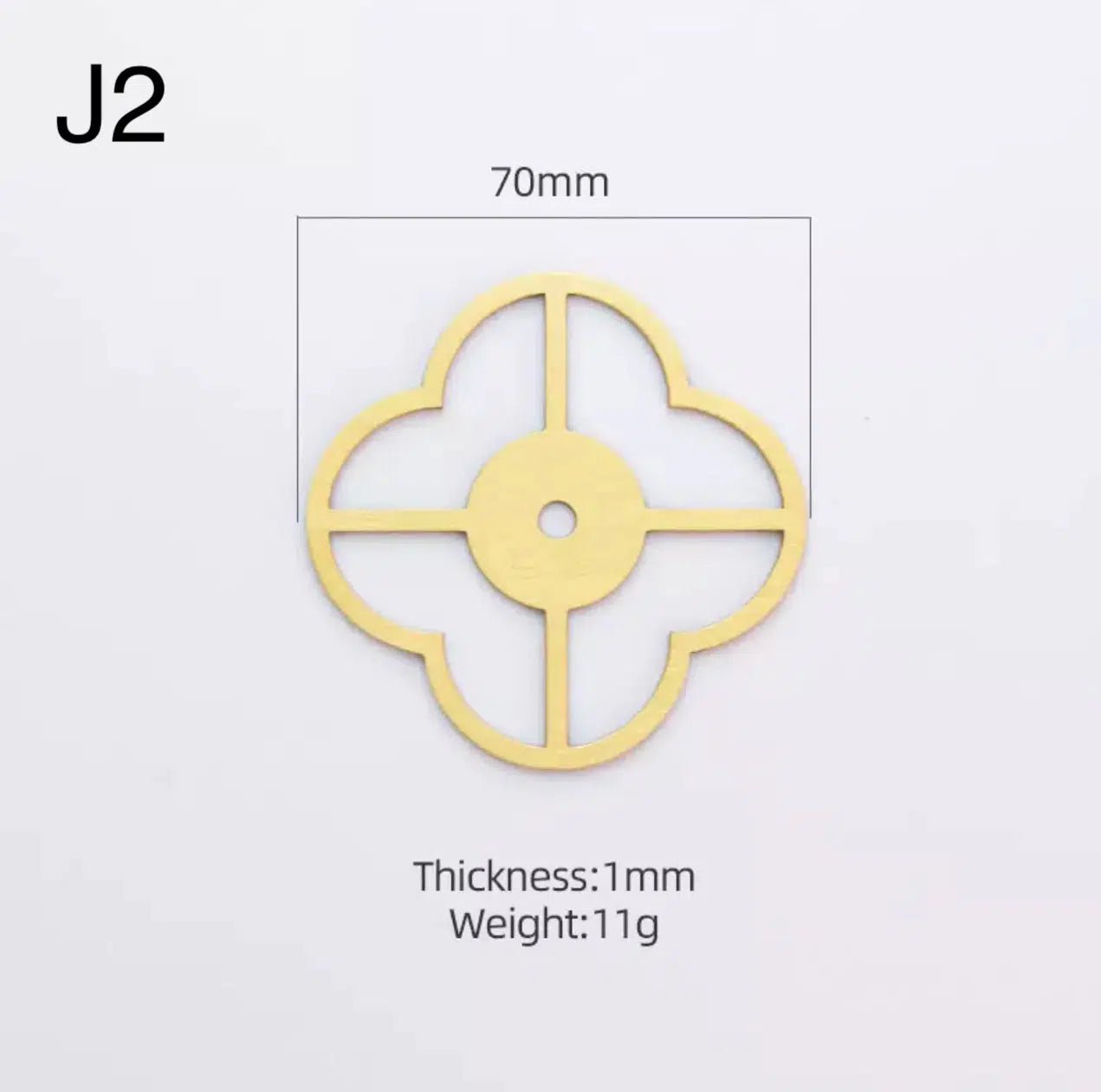 Brass and Stone Handles - Hestia + Co.