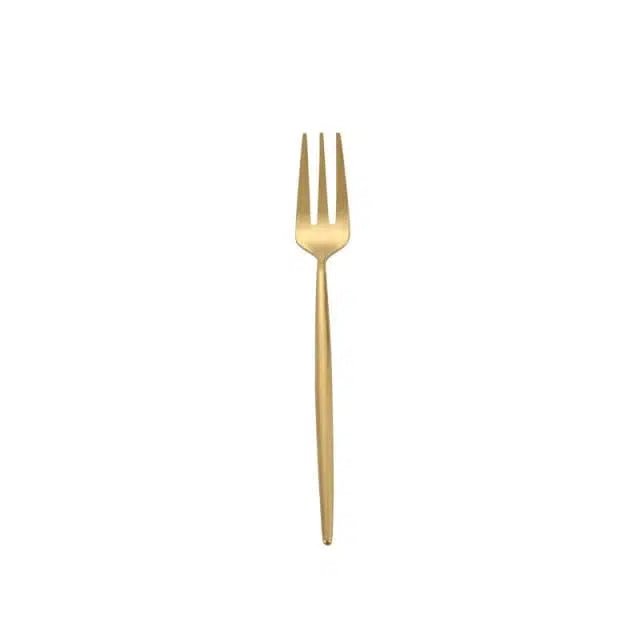 Brushed Gold Cutlery Set - Hestia + Co.