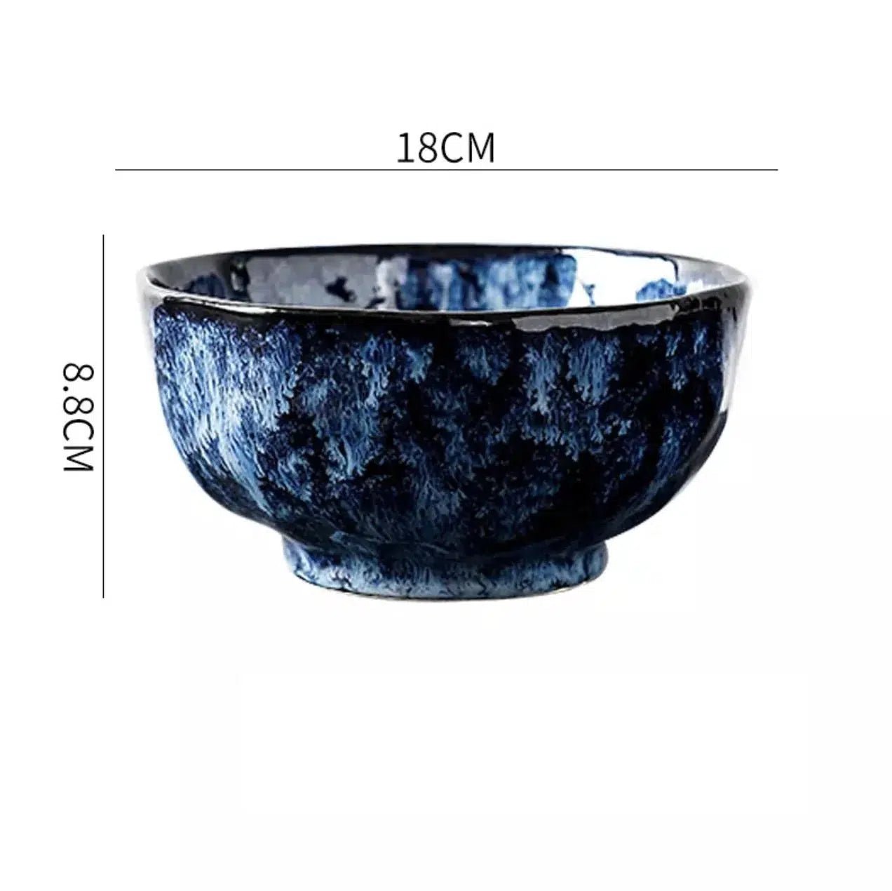 Cat Blue Japanese style Tableware - Hestia + Co.
