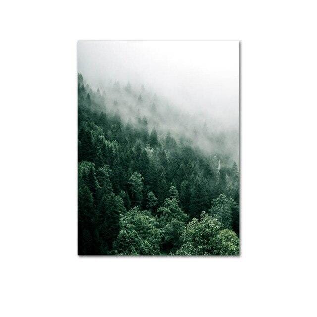 Foggy Forest Print - Hestia + Co.