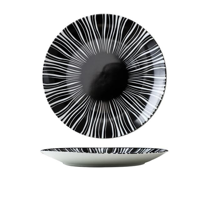 Geo Ceramic Plates - Hestia + Co.