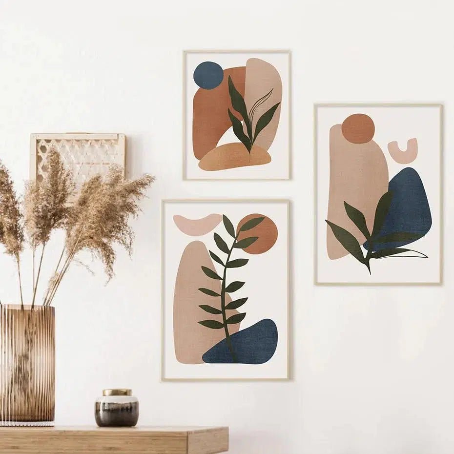 Green Leaf Bohemia Prints - Hestia + Co.