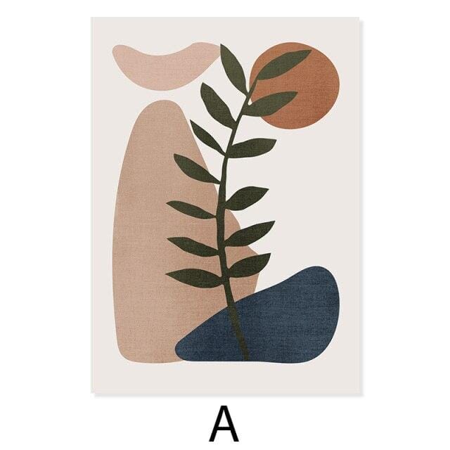 Green Leaf Bohemia Prints - Hestia + Co.