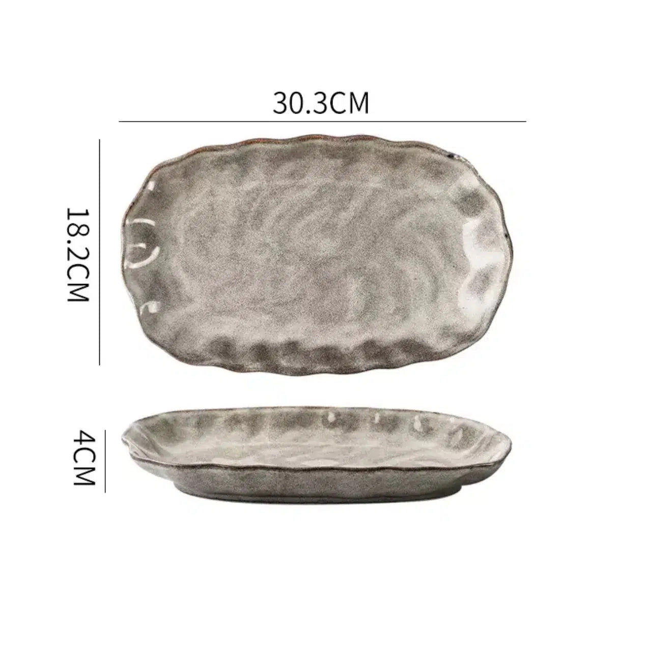 Irregular Stone Grain Bowls + Plates - Hestia + Co.