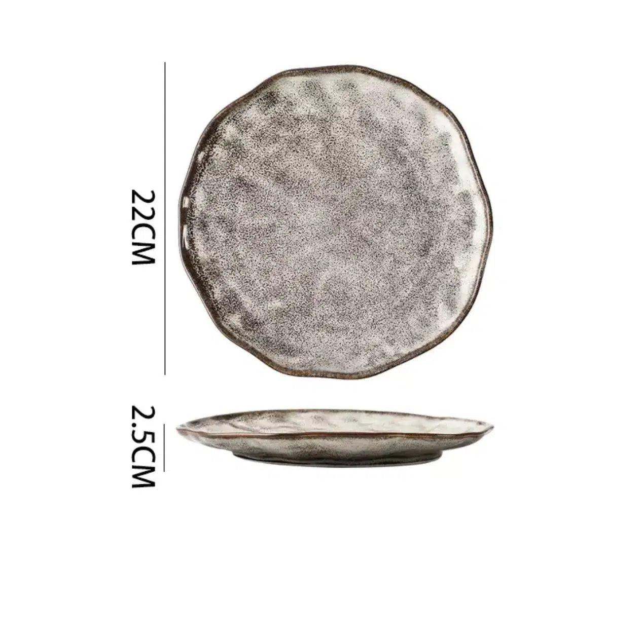 Irregular Stone Grain Bowls + Plates - Hestia + Co.
