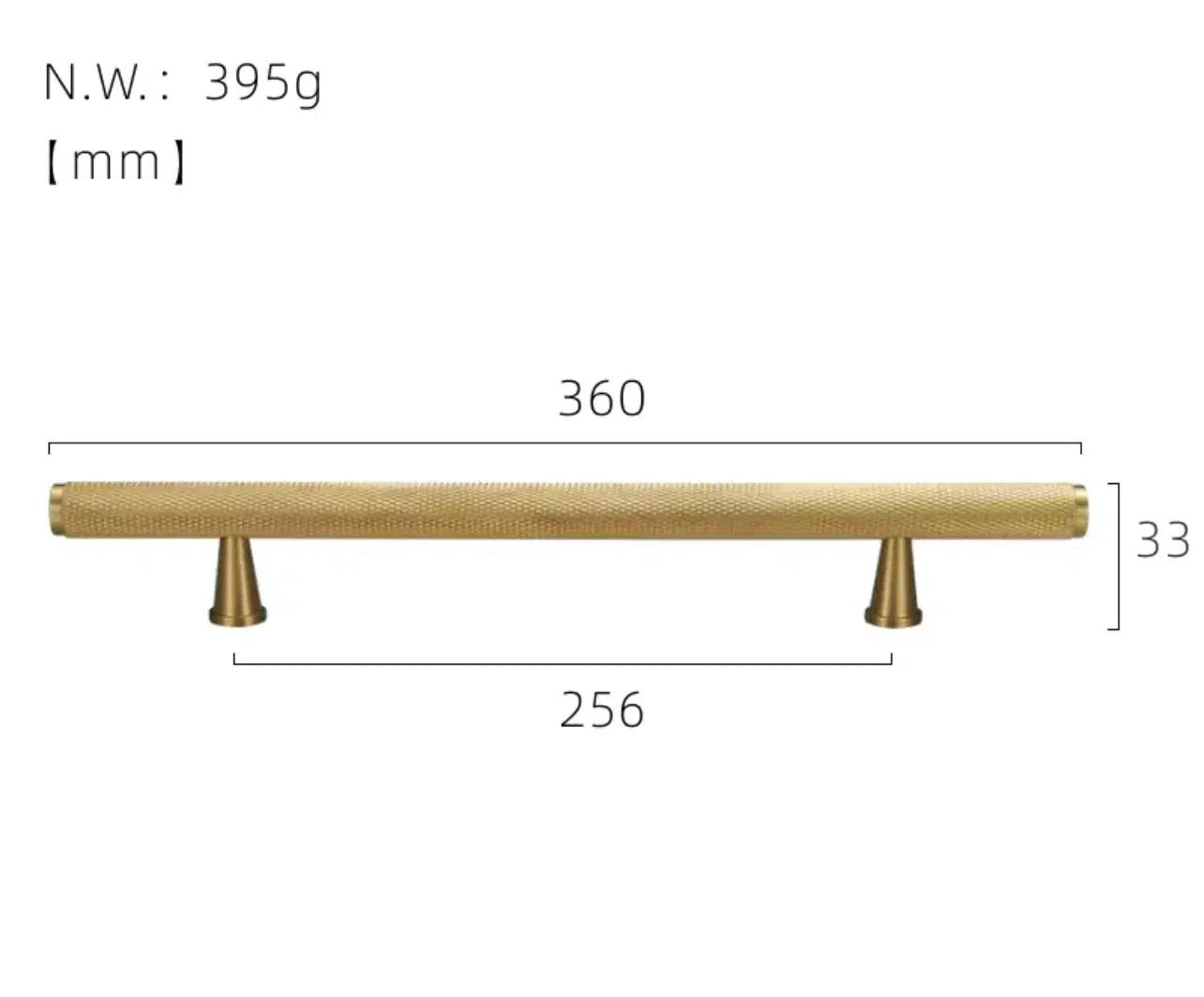 Knurled Handles - Hestia + Co.