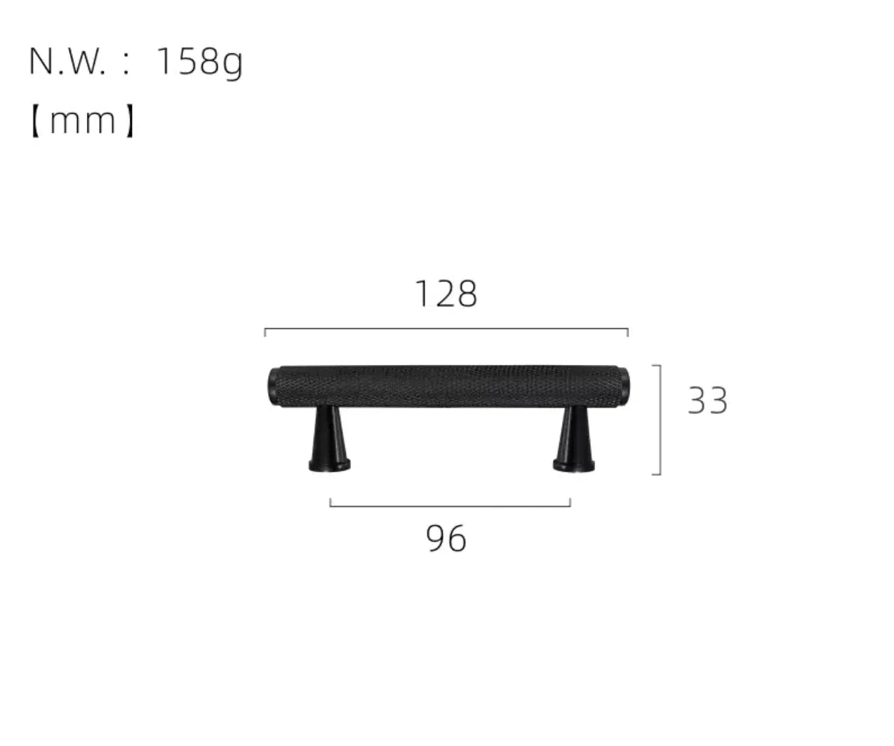 Knurled Handles - Hestia + Co.