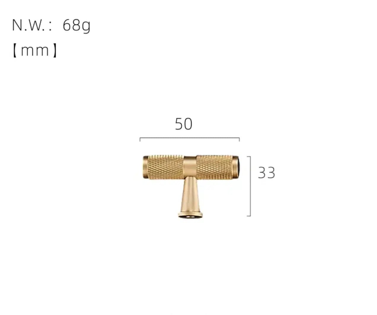 Knurled Handles - Hestia + Co.