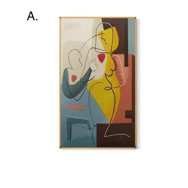 Lady Line Drawing Print - Hestia + Co.