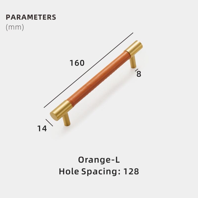 Leather Handle - Hestia + Co.