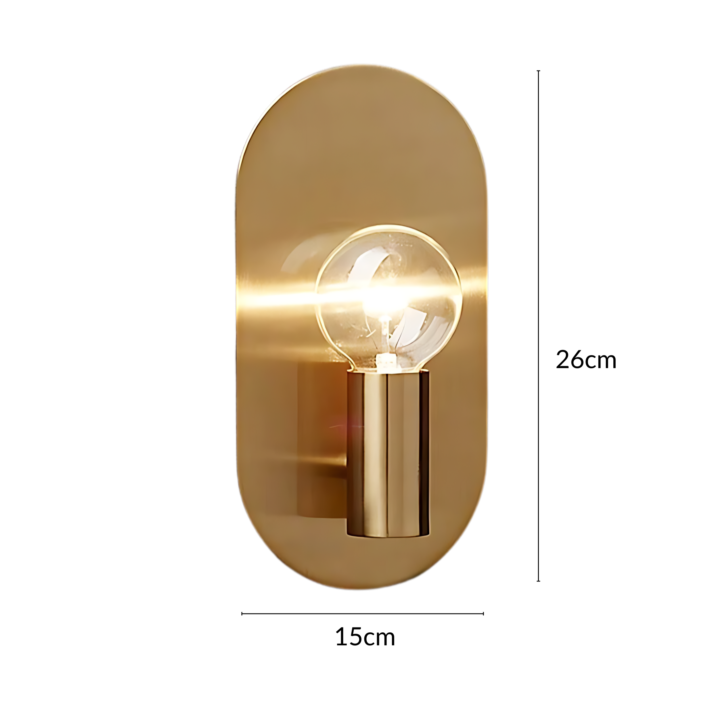 Oval Wall Light - Hestia + Co.