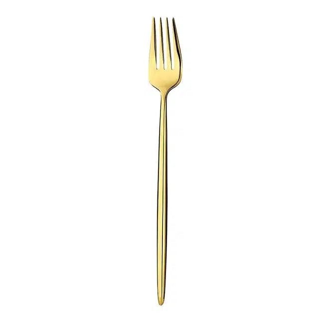 Polished Gold Cutlery Set - Hestia + Co.