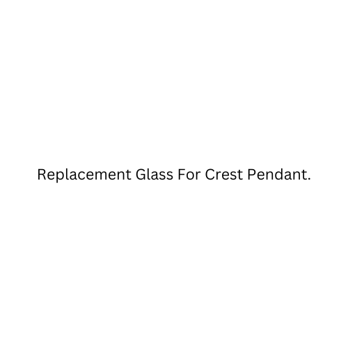 Replacement Glass For Crest Pendant - Hestia + Co.