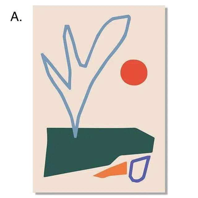 Sail minimalist prints - Hestia + Co.