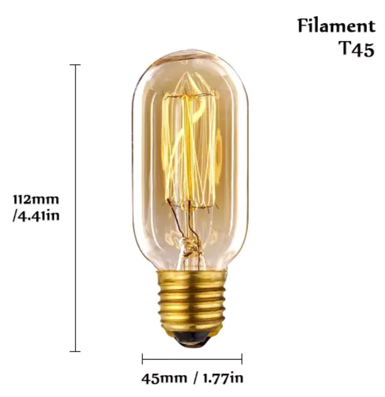 Vintage E27 Filament Light Bulbs - Hestia + Co.