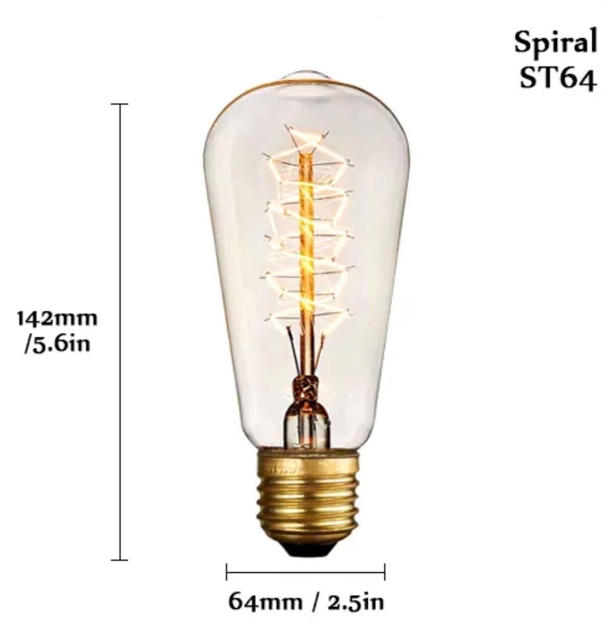 Vintage E27 Filament Light Bulbs - Hestia + Co.