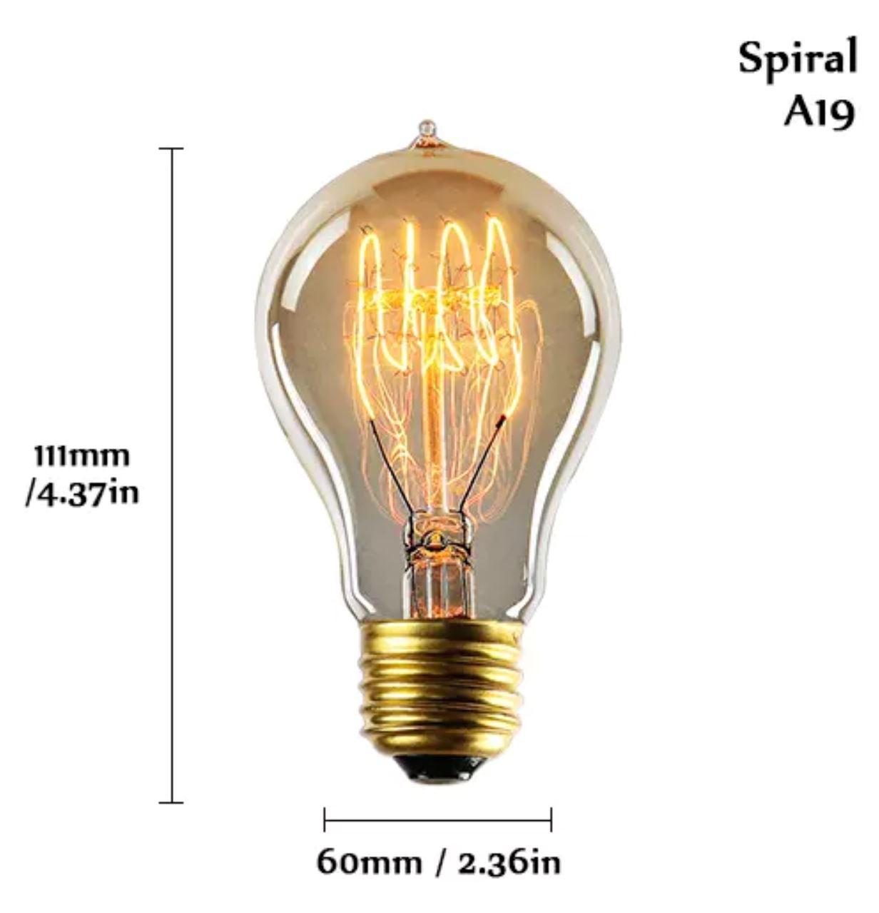 Vintage E27 Filament Light Bulbs - Hestia + Co.