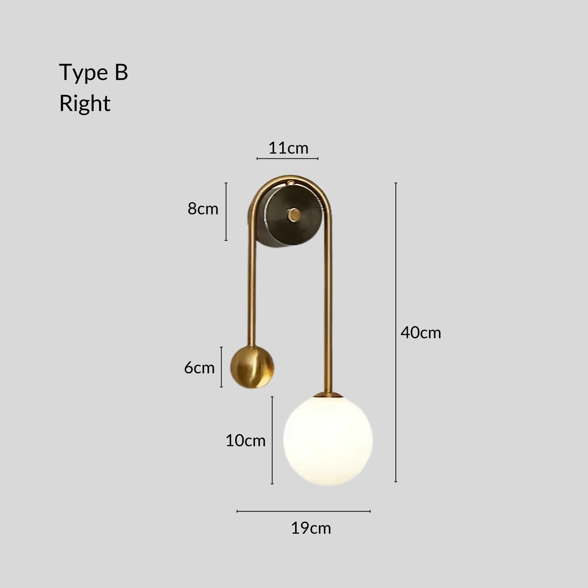 Balanced Wall Light - Hestia + Co.