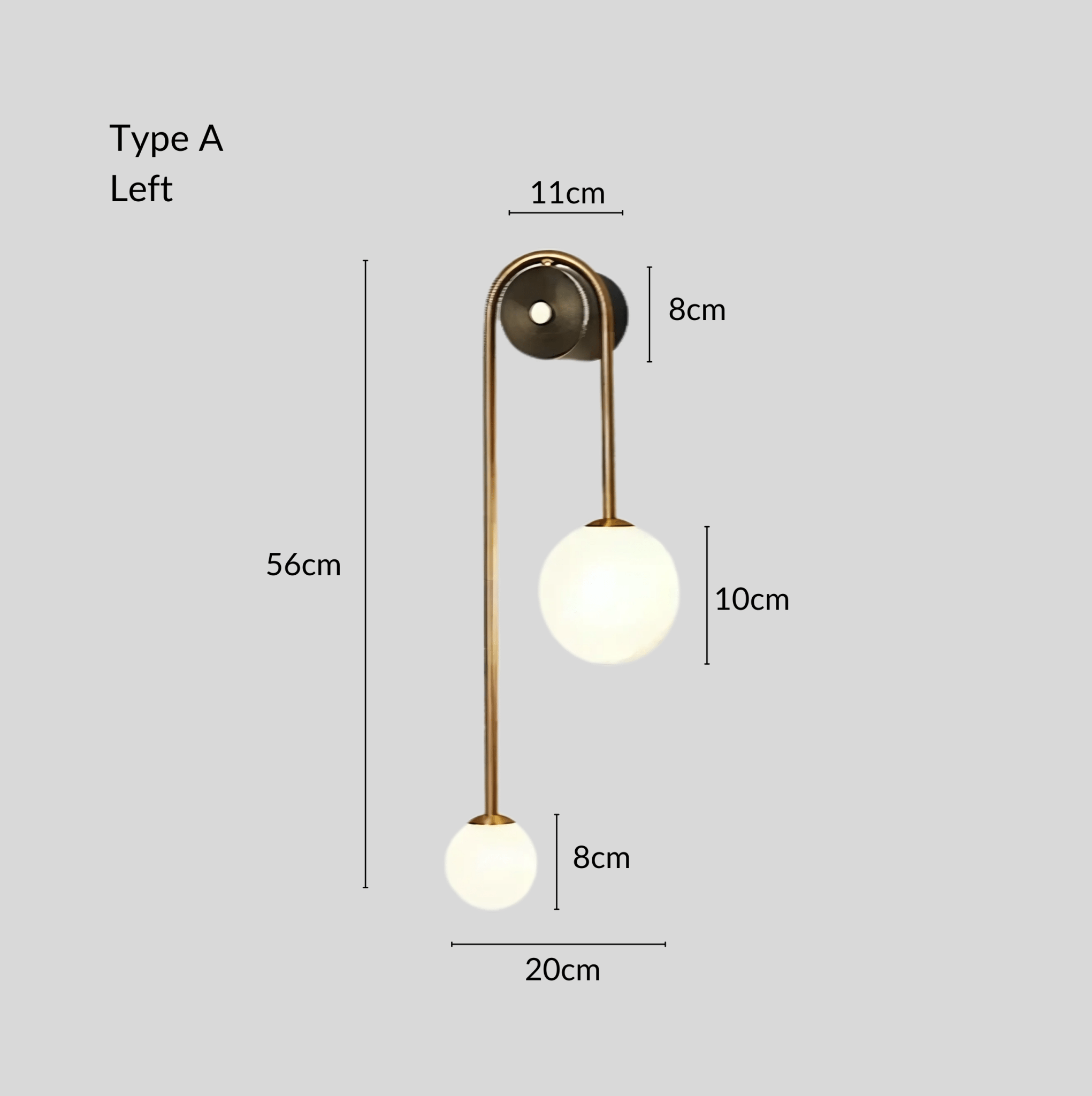 Balanced Wall Light - Hestia + Co.