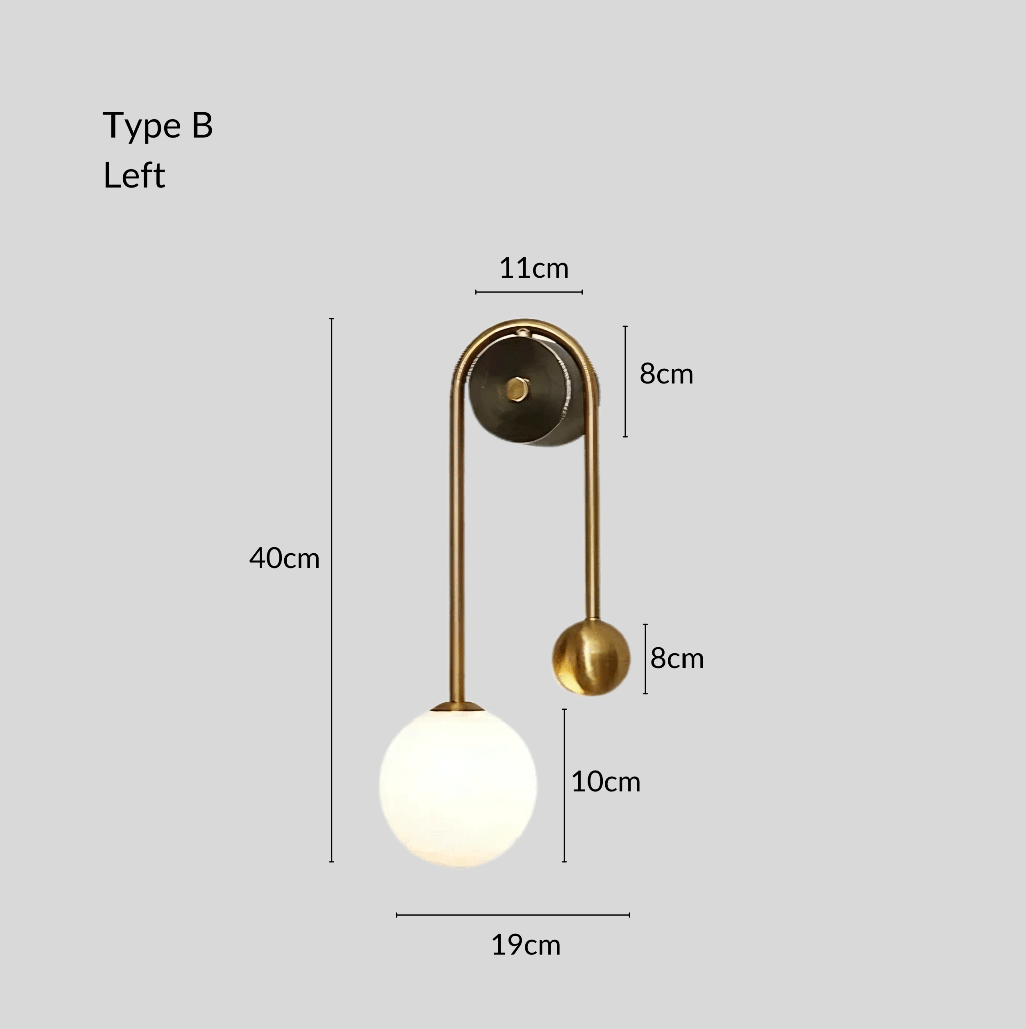 Balanced Wall Light - Hestia + Co.