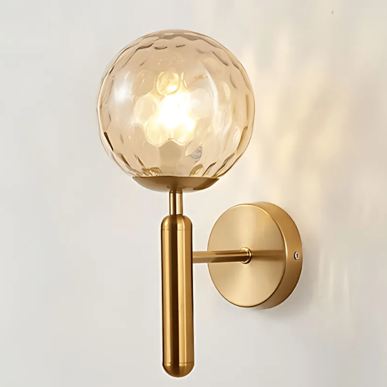 Bauer Brass Wall Light - Hestia + Co.