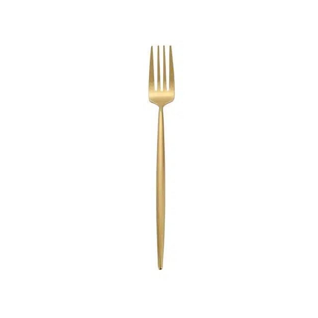 Brushed Gold Cutlery Set - Hestia + Co.