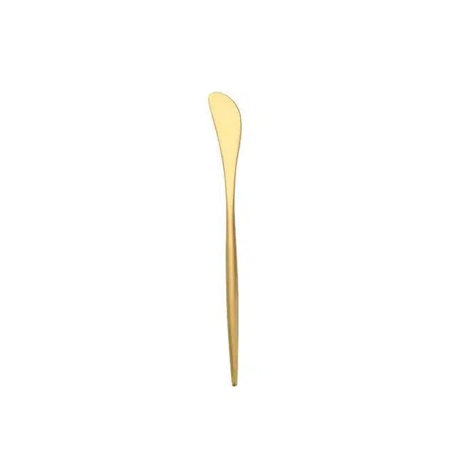 Brushed Gold Cutlery Set - Hestia + Co.