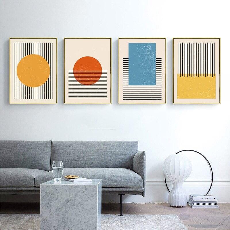 Geometric shape prints | Hestia + Co.