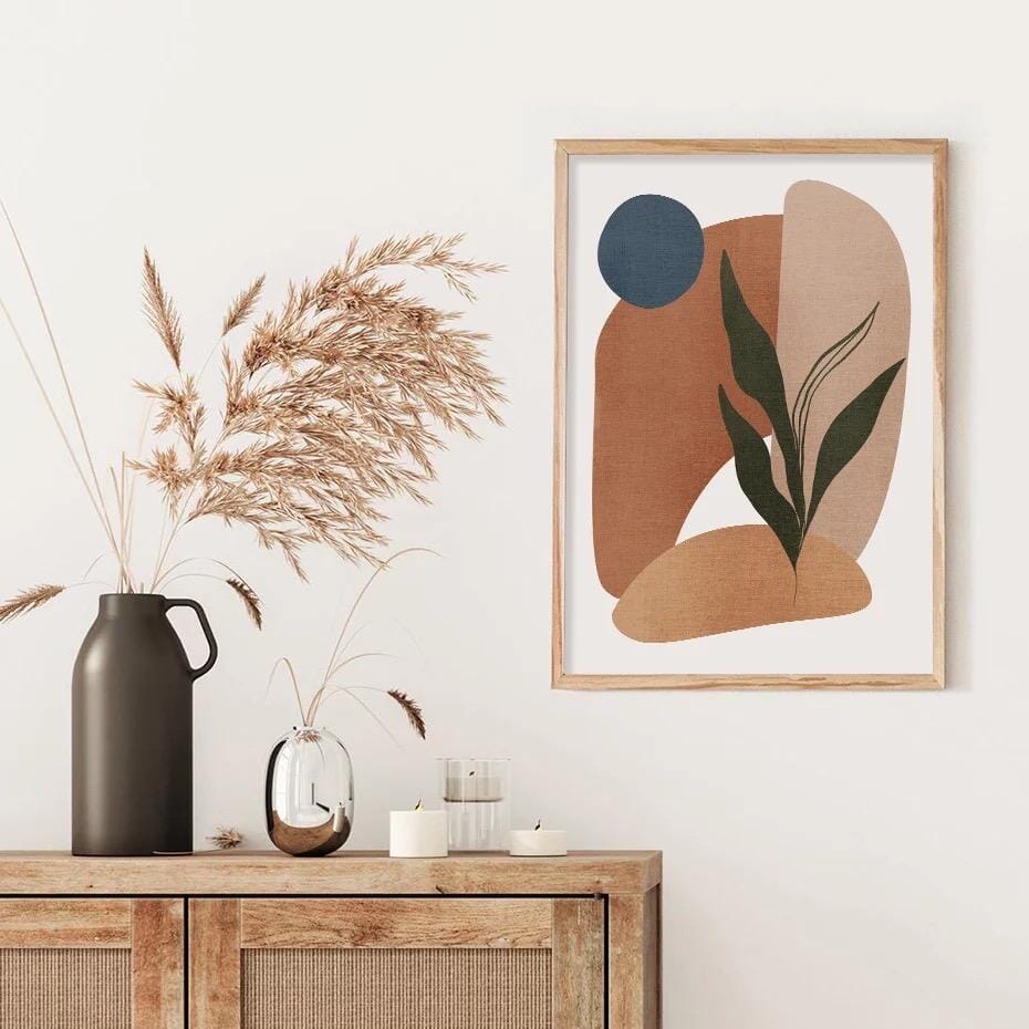 Green Leaf Bohemia Prints - Hestia + Co.