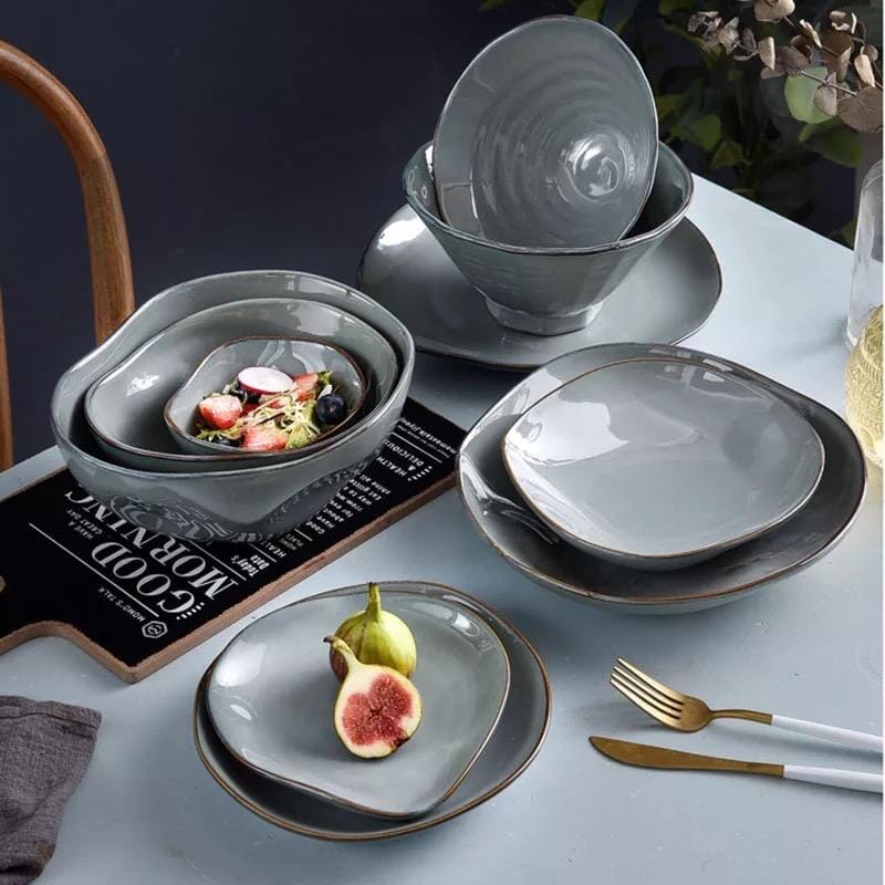 Irregular Ceramic Dishes + Plates - Hestia + Co.