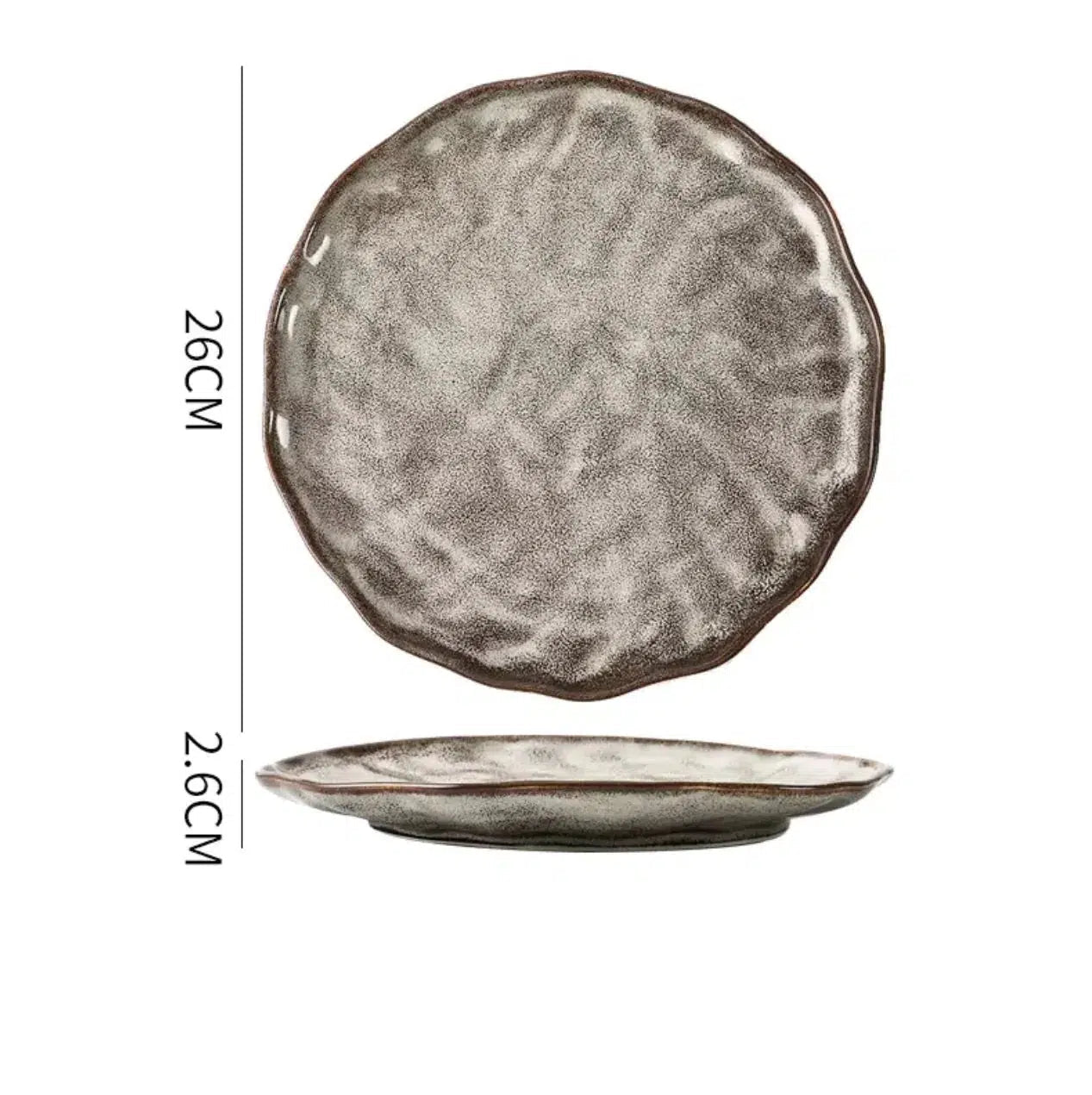 Irregular Stone Grain Bowls + Plates - Hestia + Co.