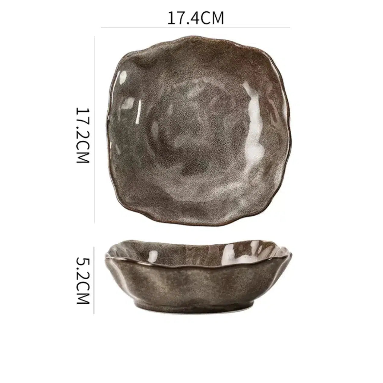 Irregular Stone Grain Bowls + Plates - Hestia + Co.