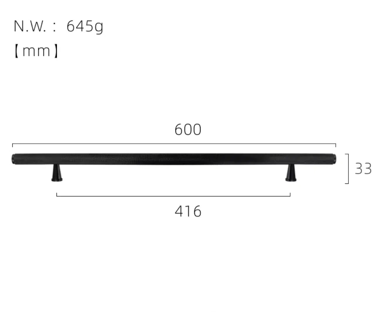 Knurled Handles - Hestia + Co.