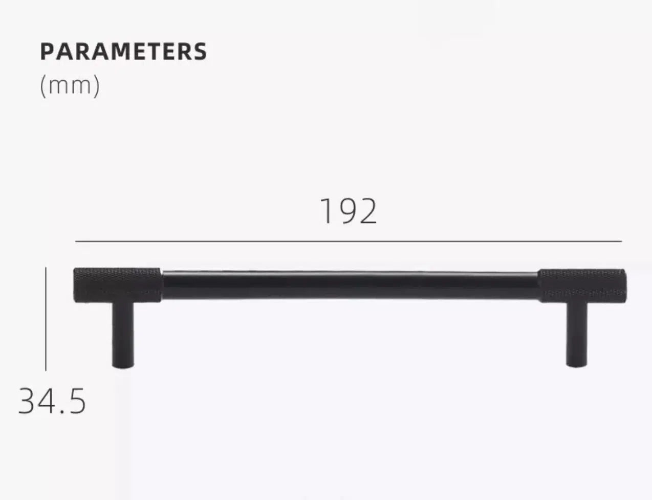 Knurled Tip Handles - Hestia + Co.