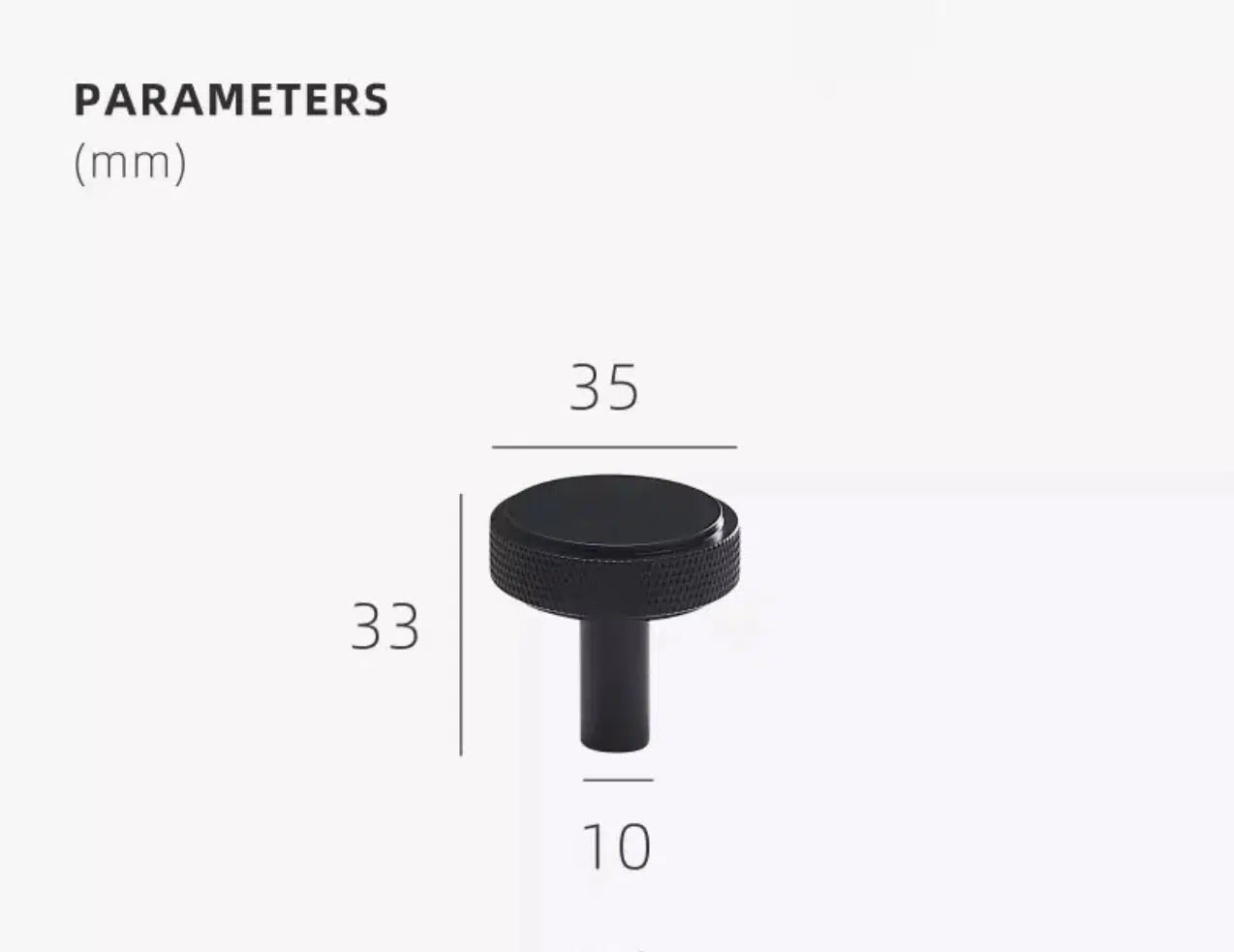 Knurled Tip Handles - Hestia + Co.
