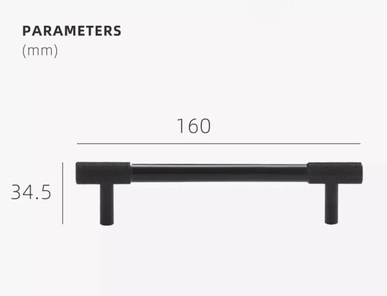 Knurled Tip Handles - Hestia + Co.