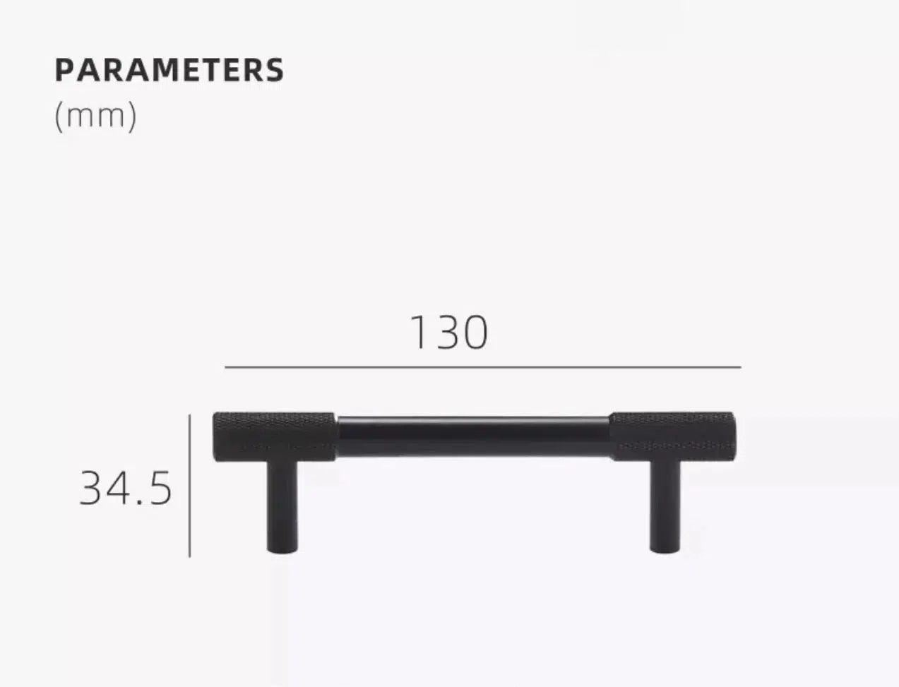 Knurled Tip Handles - Hestia + Co.