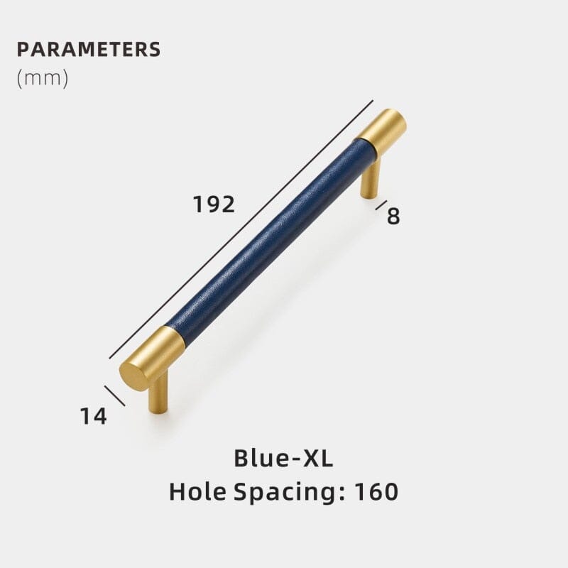 Leather Handle - Hestia + Co.