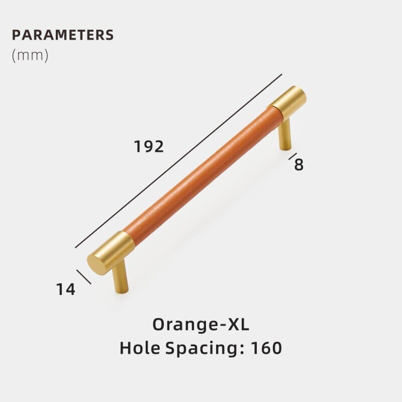 Leather Handle - Hestia + Co.