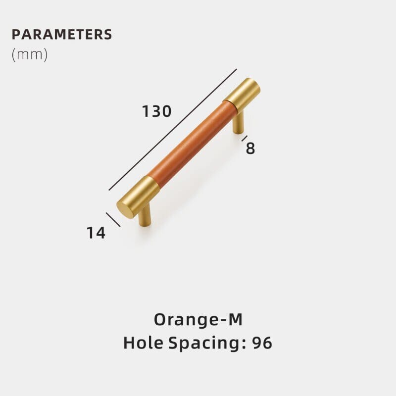 Leather Handle - Hestia + Co.